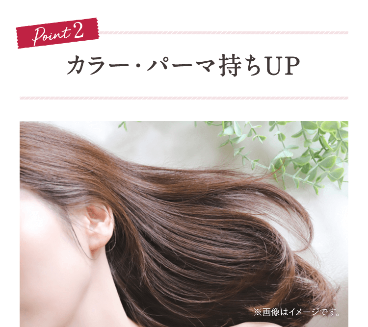 Point2 カラー・パーマ持ちUP